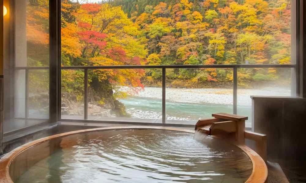 温泉付き